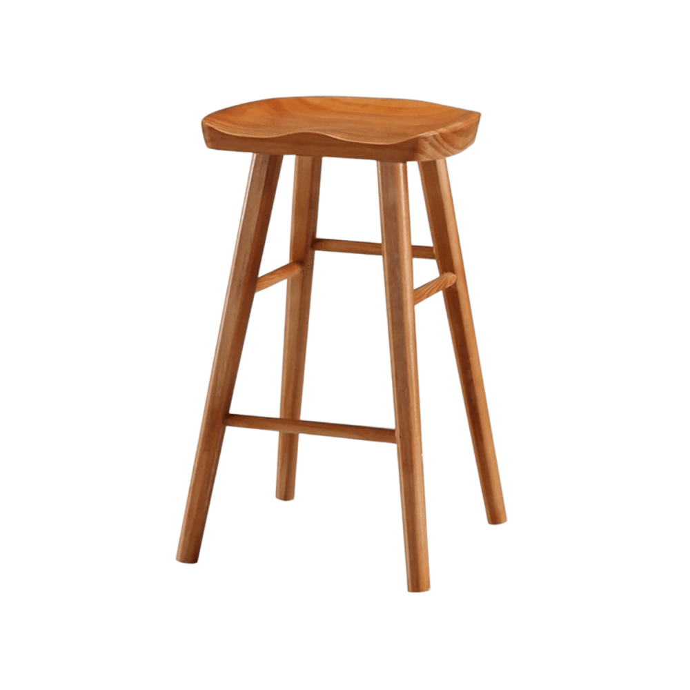 เก้าอี้บาร์ MY DOLLS HOUSE PINE 65 ซม. สีน้ำตาลวอลนัท